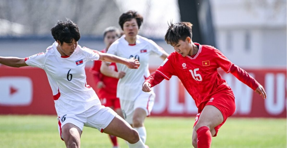 Kết quả U20 nữ châu Á: U20 nữ Việt Nam thua U20 nữ Triều Tiên 0-6